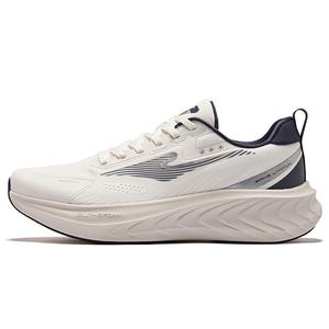 Erke Кроссовки для бега с отскоком Shock Absorbers Rebound Low Top Li Zhong Technology Sprint Men's Microcrystal White Cosmic Blue