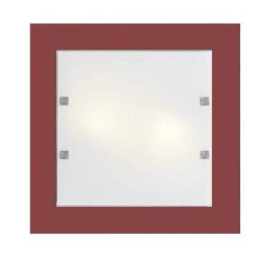 Потолочный светильник Lumicom Brook, 55x55x55 см, красный