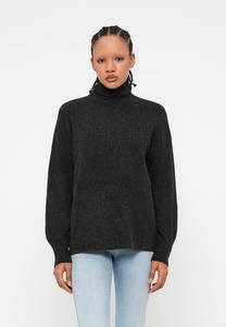 Джемпер Vero Moda VMDOFFY ROLL NECK, Chocolate Torte/Black Melange/Dark Brown