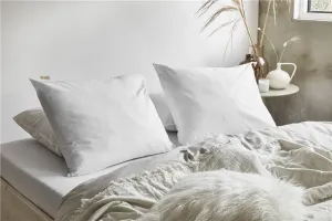 Простыня на резинке Crispy Cotton White - 90x200 см Walra