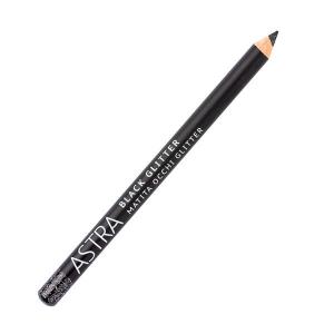Подводка для глаз ASTRA MAKEUP Black Glitter Bg Deep Black
