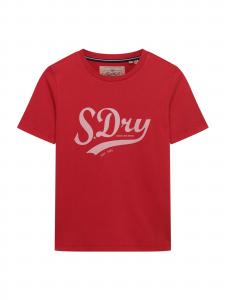 Superdry & Co Футболка 'Varsity' в красном цвете