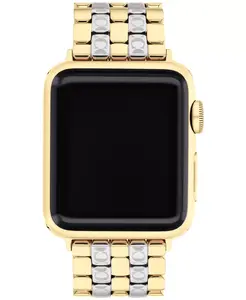 Женский двухцветный браслет Apple из нержавеющей стали 38мм/40мм/41мм COACH