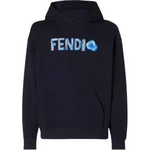 FENDI SS26 Свитшот Men's Blue