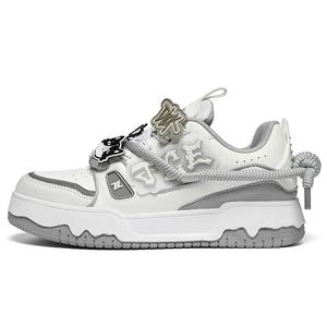 Низкие кроссовки для скейтбординга унисекс TCELLARS, Vintage White (Includes Shoe Buckle)