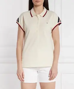 Футболка поло Regular fit Tommy Hilfiger, бежевый