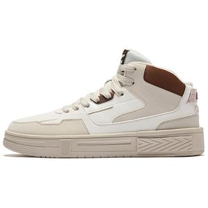 Erke Кроссовки Covenant 3.0 с высоким берцем, противоскользящие, износостойкие, мужские, цвет: микрокристаллический белый, каменно-серый