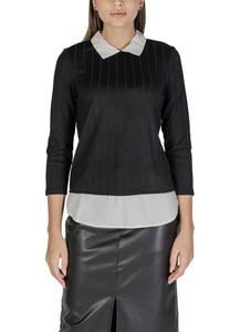 Кофта Jacqueline de Yong с рубашкой, черный