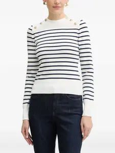 Полосатый джемпер Guess Usa, белый