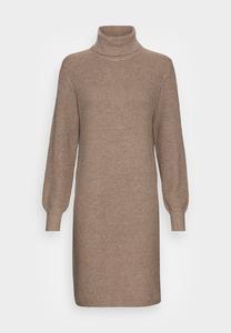 Платье-свитер Malena Rollneck Object, Fossildetail/меланж