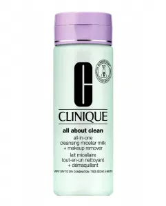 Мицеллярное очищающее и смывающее средство 2 в 1 для сухой и комбинированной кожи Clinique