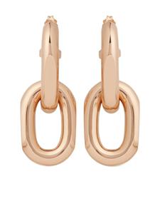 Rabanne серьги Double XL Link, золотой