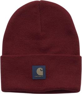 Carhartt Kid's CB9013 Knit Beanie - Unisex, Tibetian Red