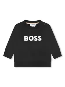 Толстовка с логотипом BOSS Kidswear, черный