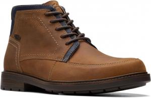 Мужские ботинки Clarks Un Shire Hi водонепроницаемые, светло-коричневый