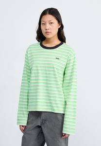 Топ Obey Clothing DOROTHY STRIPE, Natural Multi/Off-White