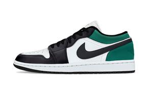 Jordan Баскетбольные кроссовки Air 1 Green Cat's Eye Support Low Top Vintage Unisex Green White