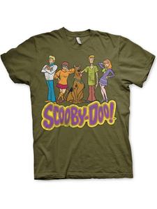 Футболка зеленого цвета Scooby Doo