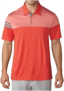 adidas Golf мужская поло 3-Stripes Heather Block