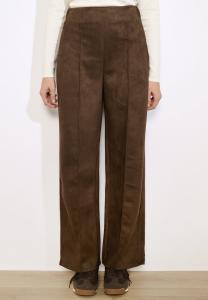 Брюки LolaLiza SUEDE-EFFECT, Brown Dark Chocolate/Brown