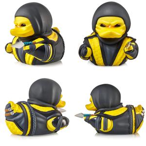 TUBBZ HASBRO DUCK Официальная фигурка утки в подарок Mortal Kombat - Скорпион