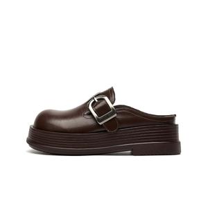 Сандалии с нескользящей подошвой и закрытым носком для женщин EBLAN, Brown