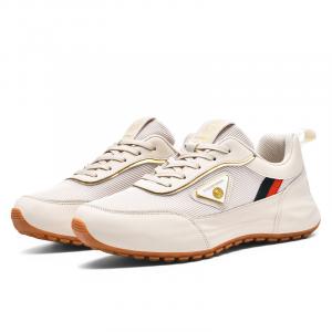 Дышащие легкие низкие повседневные туфли, увеличивающие рост, унисекс KAAHOO, Beige