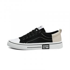 Kinglake Антискользящие износостойкие мужские кэжуал кеды на низком ходу черные, цвет Black