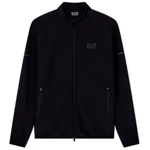 Толстовка EA7 EMPORIO ARMANI Ventus 7 Pl St full zip, черный