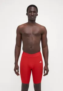 Трусы-Боксеры techfit, короткие и облегающие. Adidas Performance, Team Power Red