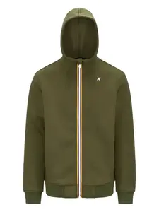 Худи Rainer Spacer на молнии K-Way, зеленый