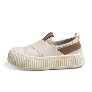 Низкие повседневные туфли женские MEXICAN, Beige