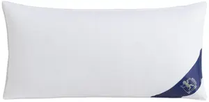 Подушка SPESSARTTRAUM из гусиного пуха "Премиум", наполнитель: 60 % гусиный пух / 40 % гусиные перья, класс 1, сертификат Downpass, чехол: 100 % хлопок, экологически чистый (зеленого цвета) 40х40 см, белый