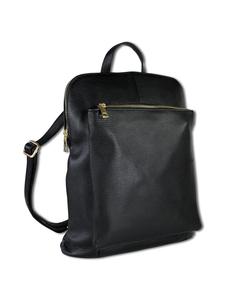 Рюкзак Toscanto Cityrucksack Leder schwarz ca. 30cm