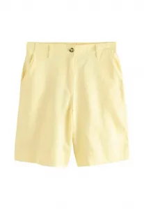Шорты до колена укороченного кроя Next, Lemon Yellow