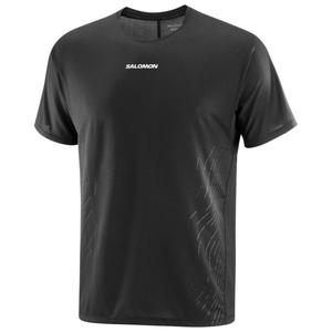 Футболка Sense Aero s/s gfx - running shirt Salomon, мультиколор