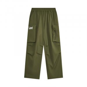 Детские карго штаны Lee, зеленый