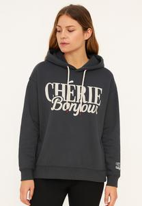 Худи Sublevel MIT STICKEREI, Blau/Blue Denim