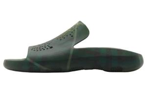 Шлепанцы мужские зеленые Burberry