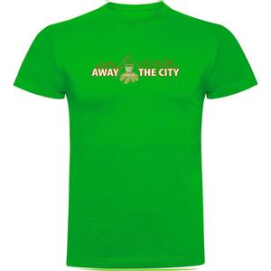 Футболка с коротким рукавом Kruskis Away From City, зеленый