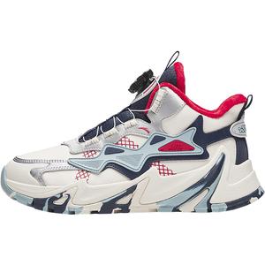 Детские беговые кроссовки Antakids, бело-сине-красные