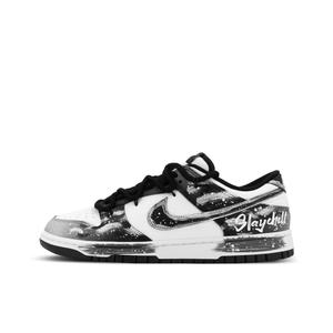 Nike Кроссовки для скейтбординга dunk scarlet interference xjdd ink shadow low top unisex черный белый