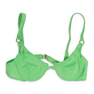 Лимонный топ бикини PALOMA черный DOS SWIM