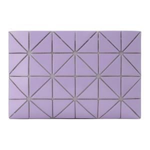 ISSEY MIYAKE Лавандовая женская сумка клатч из поливинилхлоридной смолы