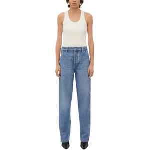 Джинсы женские средние синие Bottega Veneta