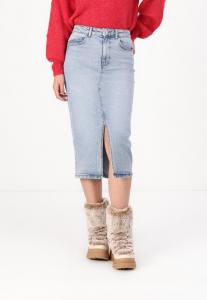 Юбка Vero Moda VMNATALIE MIDI NOOS, Light Blue Denim/Light-Blue Denim