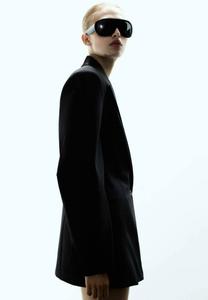 Платье Mango Shirt dress, Black