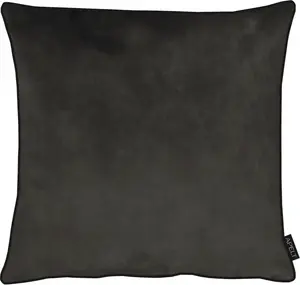 АПЭЛТ декоративная подушка "Рубин", чехол на подушку с наполнителем, 1 шт APELT 35х45 см, серый