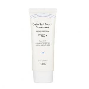 Солнцезащитный крем SPF 50 Daily Soft Touch с керамидами, 60 мл Purito