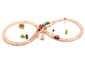 Trefl, Деревянная игрушка - Fun Play Railway, 61686